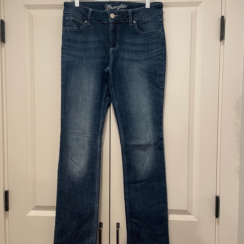 Wrangler Women’s Dark Blue Boot Cut Jeans